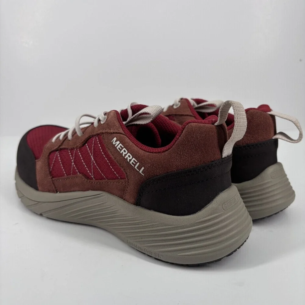 Merrell Alpine Carbon Fiber Toe Work Sneakers Women's US‎ 8.5 Red/Brown J005240